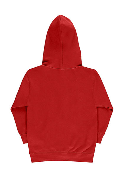 Sweatshirt personnalisé enfant manches longues avec capuche | Heywood Red