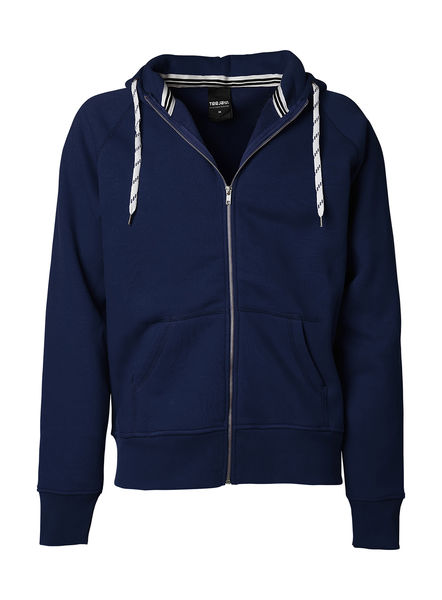 Sweatshirt publicitaire homme manches longues avec capuche | Kibak Navy