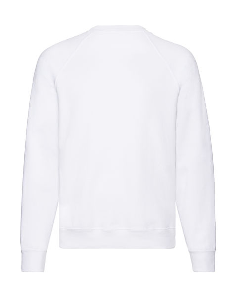 Sweatshirt publicitaire manches longues raglan | Classic Raglan Sweat White