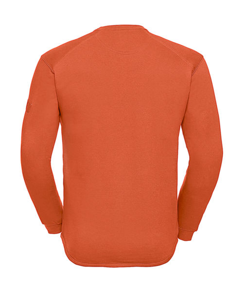 Sweatshirt publicitaire unisexe manches longues | Wuhu Orange