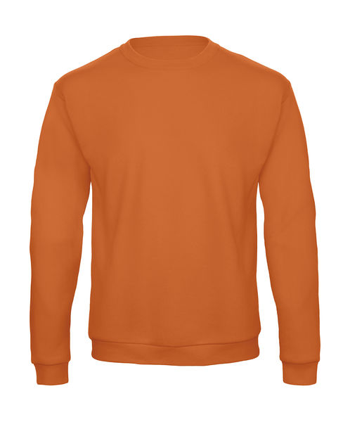 Sweatshirt col rond publicitaire | ID.202 50 50 Sweat Unisex Pumpkin Orange