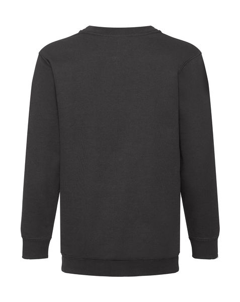 Sweat-shirt enfant col rond personnalisé | Kids Classic Set-In Sweat Black