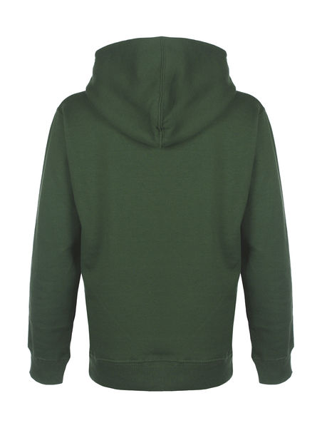 Sweatshirt personnalisé enfants manches longues avec capuche | Junior Hoodie Forest Green