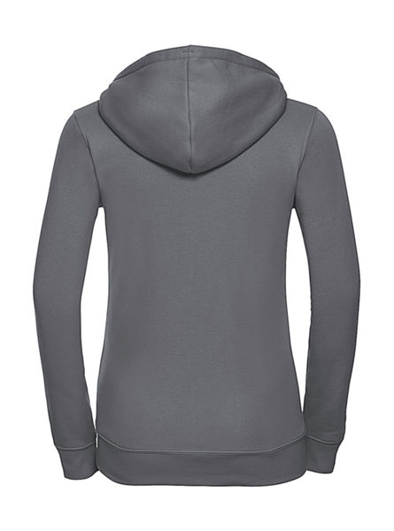 Sweatshirt personnalisé femme manches longues cintré | Candaba Convoy Grey