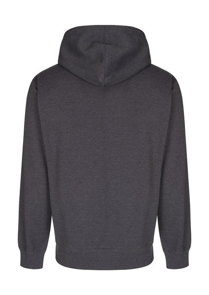 Sweatshirt personnalisé unisexe manches longues | Zip Hoodie Charcoal
