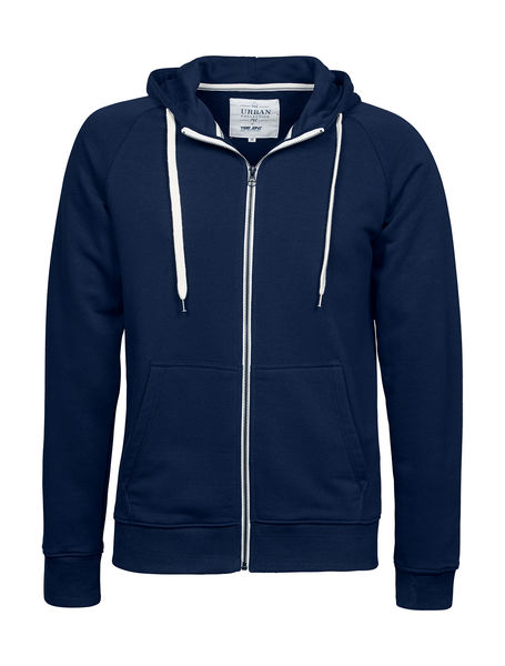 Sweatshirt publicitaire homme manches longues avec capuche | Kettinge Navy