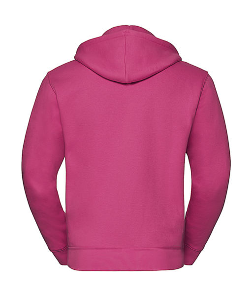 Sweat-shirt zippé capuche publicitaire | Pulaski Fuchsia