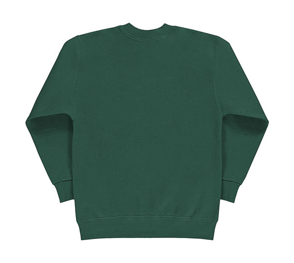 Sweatshirt publicitaire enfants manches longues | Chadderton Bottle Green