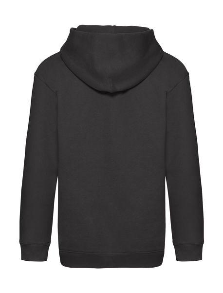 Sweatshirt publicitaire enfants manches longues avec capuche | Kids Premium Hooded Sweat Black