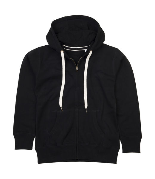 Sweatshirt personnalisé homme manches longues avec capuche | Johnsons Black