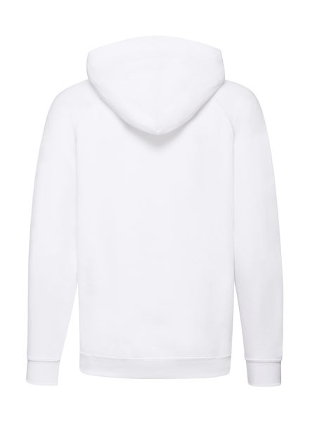 Sweatshirt personnalisé enfant manches longues avec capuche | Kids Lightweight Hooded Sweat White