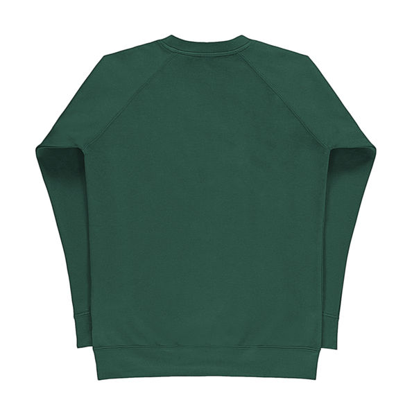 Sweatshirt publicitaire femme manches longues raglan | Horwich Bottle Green