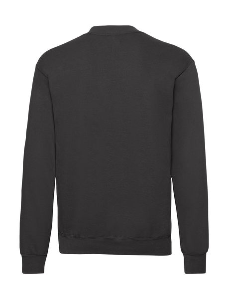 Sweatshirt personnalisé manches longues | Classic Set In Sweat Black