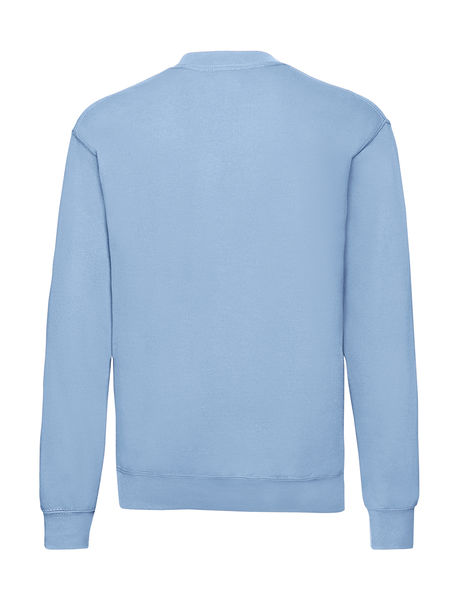 Sweatshirt personnalisé manches longues | Classic Set In Sweat Sky Blue