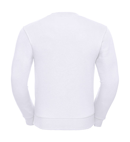 Sweatshirt personnalisé unisexe manches longues | Hosur White