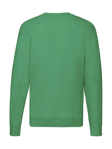 Sweatshirt publicitaire homme manches longues raglan | Lightweight Raglan Sweat Kelly Green