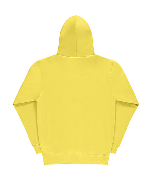 Sweatshirt publicitaire homme manches longues avec capuche | Didsbury Yellow