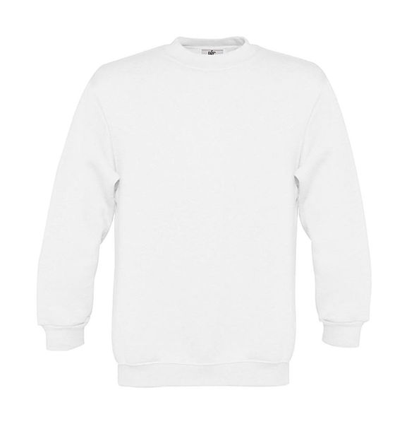 Sweat-shirt enfant col rond publicitaire | Set In kids Sweat White