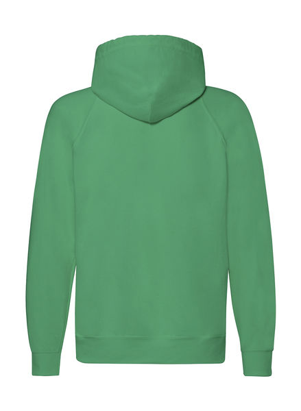 Sweatshirt publicitaire homme manches longues avec capuche | Lightweight Hooded Sweat Jacket Kelly Green