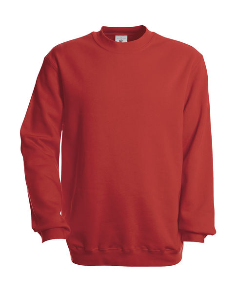 Sweatshirt publicitaire unisexe manches longues | Set In Sweat Red