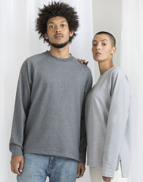 Sweatshirt publicitaire unisexe manches longues raglan | Emin 1