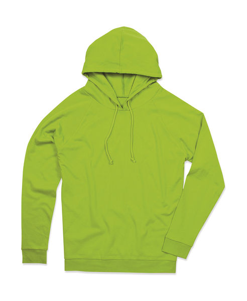 Sweat à capuche publicitaire manches longues avec capuche raglan | Unisex Hoody Kiwi Green