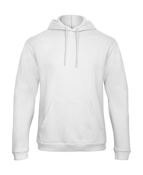 Sweatshirt à capuche personnalisé | ID.203 50 50 Hooded Sweat Unisex White