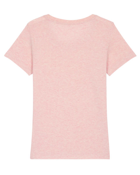 T-Shirt femme publicitaire | Stella Expresser Cream Heather Pink