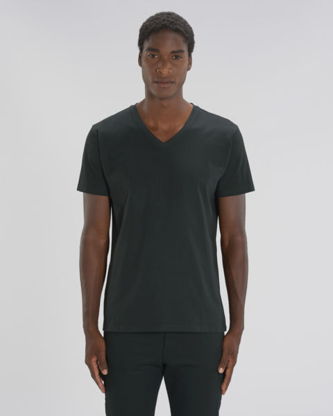 T-shirt col V homme | Stanley Presenter Black