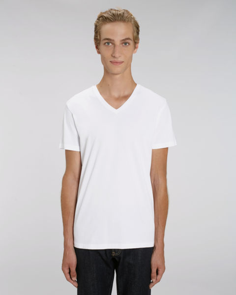 T-shirt col V homme | Stanley Presenter White