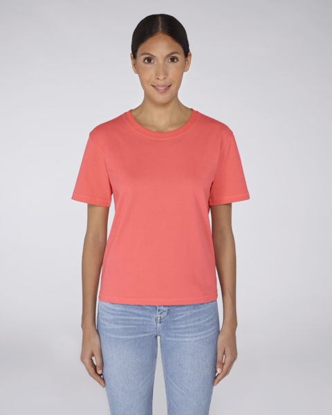 T-shirt épais femme | Stella Fringes Coral Wave