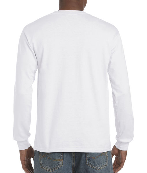 T-shirt hammer manches longues publicitaire | Gracefield White