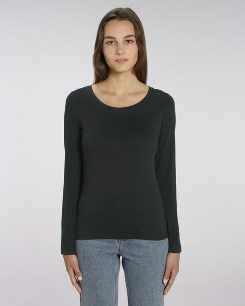 T-shirt iconique manches longues femme | Stella Singer Black