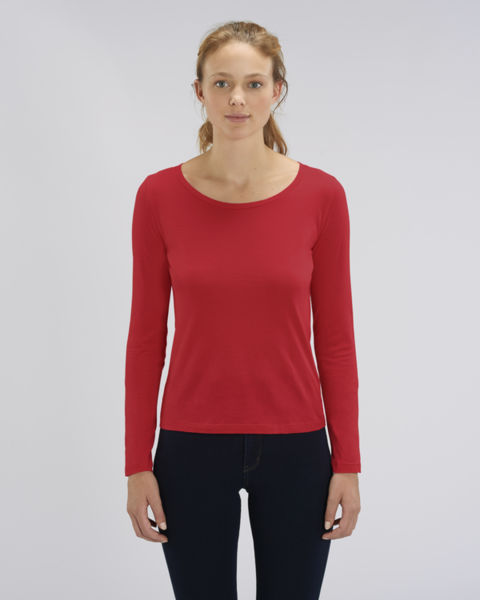 T-shirt iconique manches longues femme | Stella Singer Red