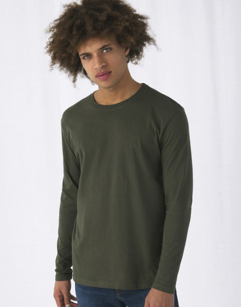 T-shirt manches longues homme publicitaire | #E150 LSL Urban Khaki