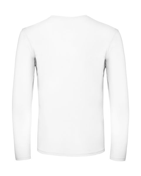 T-shirt manches longues homme publicitaire | #E150 LSL White