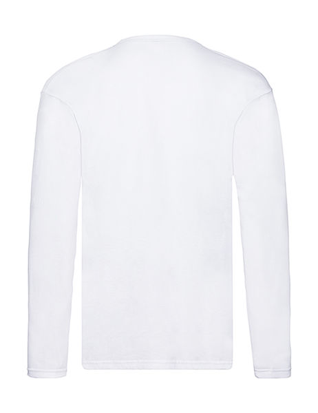 T-shirt manches longues publicitaire | Original Long Sleeve T White