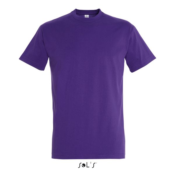 Tee-shirt publicitaire homme col rond | Imperial Violet foncé