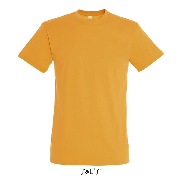 Tee-shirt personnalisé unisexe col rond | Regent Abricot