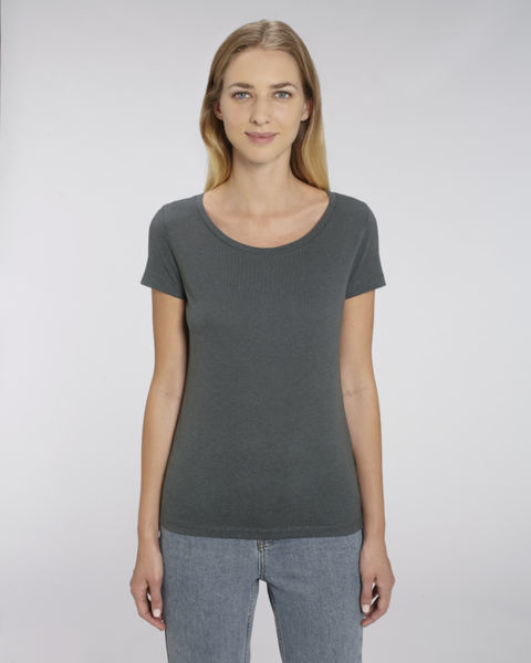 T-shirt modal femme | Stella Lover Modal Anthracite