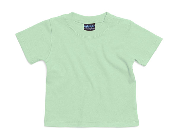 T-shirt publicitaire bébés avec manches courtes | Weaver Mint Green
