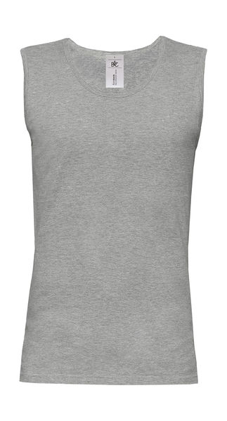 T-shirt personnalisé homme sans manches | Athletic Move Sport Grey