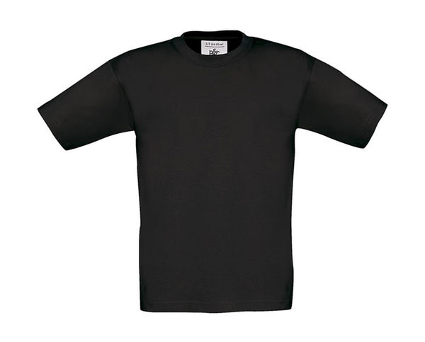 T-shirt publicitaire enfants manches courtes | Exact 150 kids Black