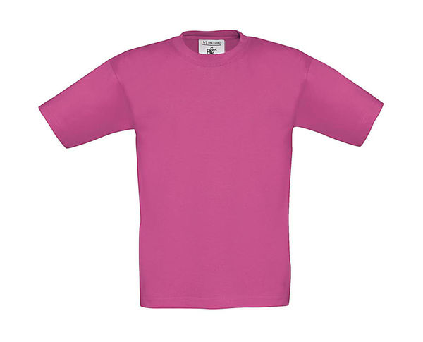 T-shirt publicitaire enfants manches courtes | Exact 150 kids Fuchsia