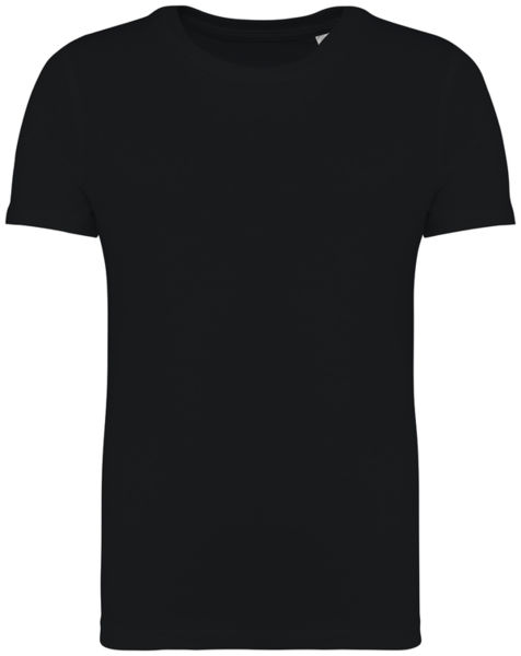 T-shirt 100% coton bio unisexe publicitaire Black