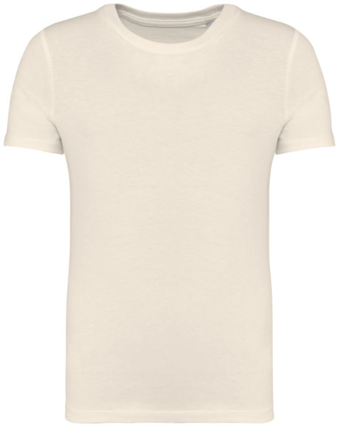 T-shirt 100% coton bio unisexe publicitaire Ivory