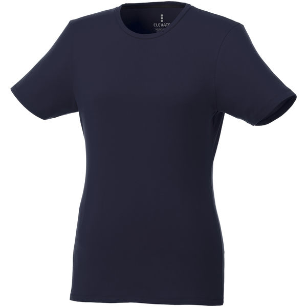 T-shirt personnalisé bio manches courtes femme Balfour Marine