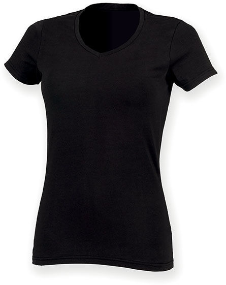 T-shirt femme publicitaire | Fadil Black