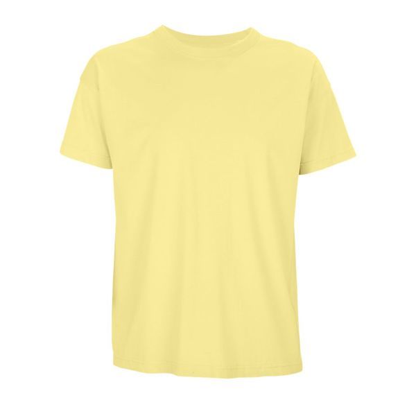 T-shirt recyclé éco unisexe publicitaire Jaune clair