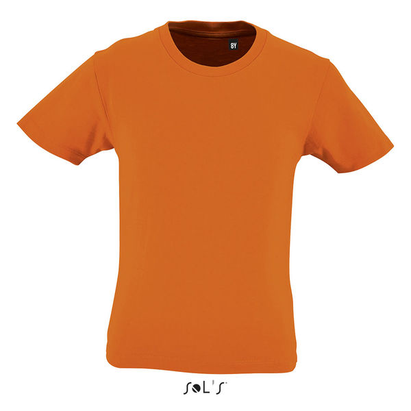 T-shirt personnalisé enfant manches courtes | Milo Kids Orange